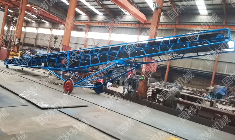 帶寬1米長12米移動升降輸送機(jī)